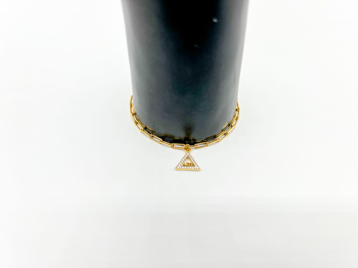 Delta Pyramid Bracelet