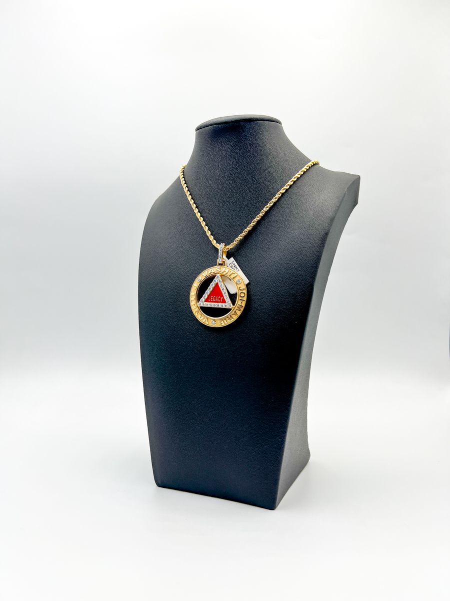 Delta Legacy Pyramid Pendant - Large