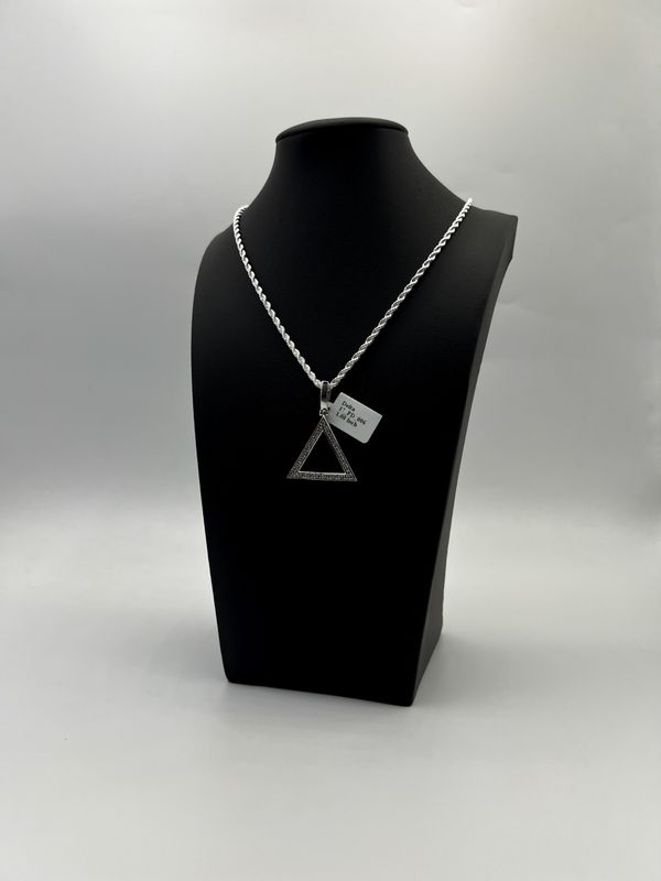 Delta Pyramid Pendant