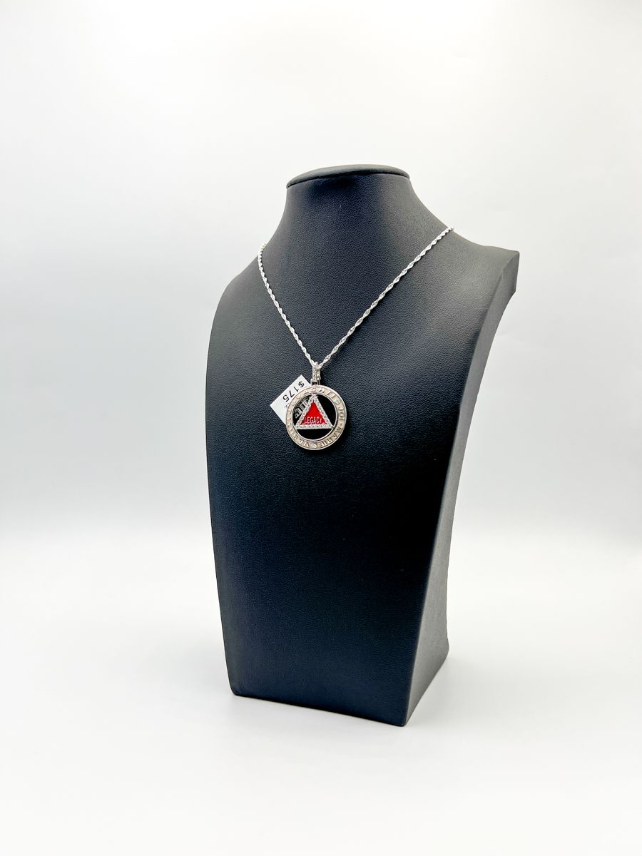 Delta Legacy Pyramid Pendant - Small