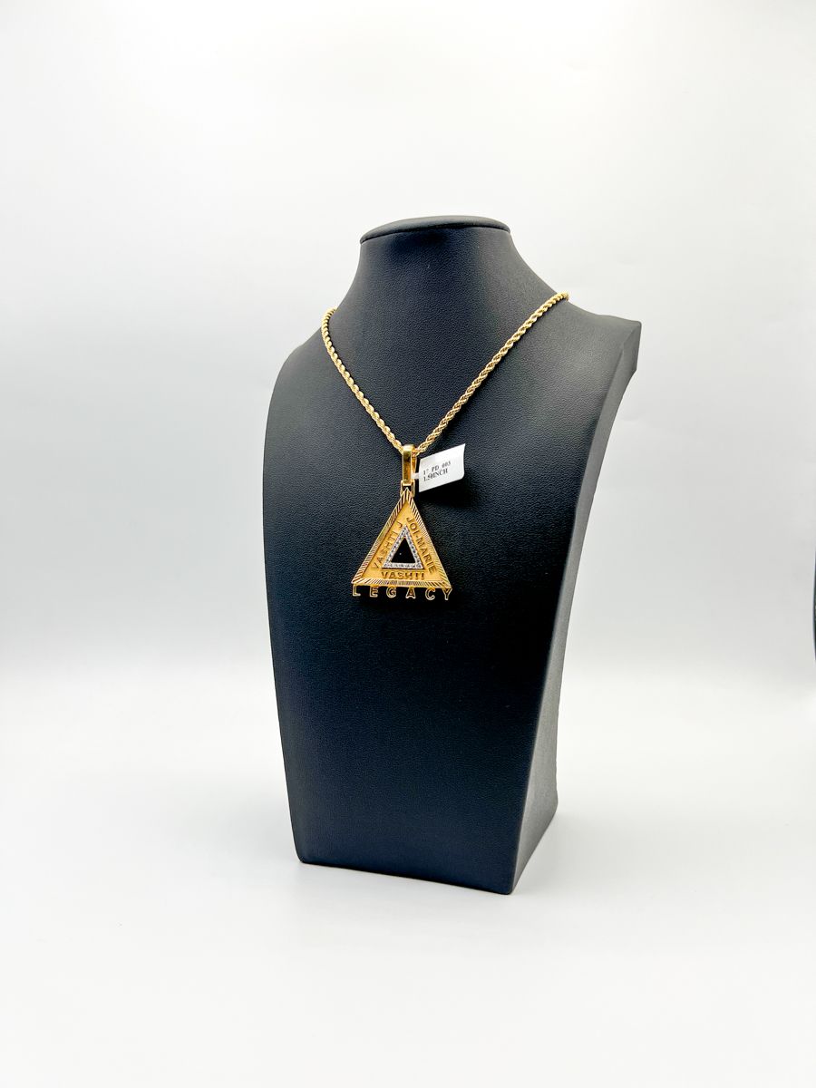 Delta Double Delta Legacy Pendant - Large Delta Double Delta Legacy Pendant - Large