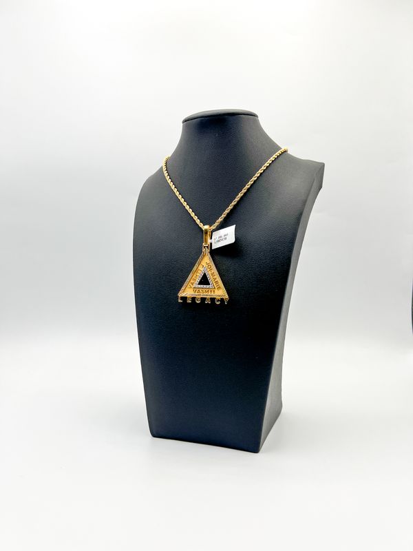 Delta Double Delta Legacy Pendant - Large