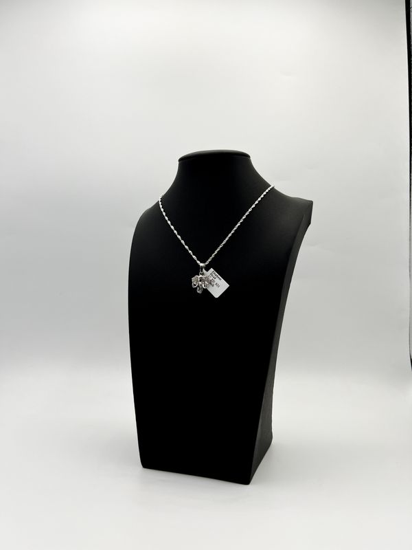 Delta Elephant Head Pendant