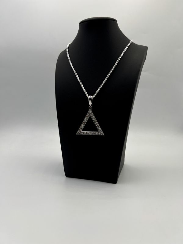 Delta Pyramid Pendant