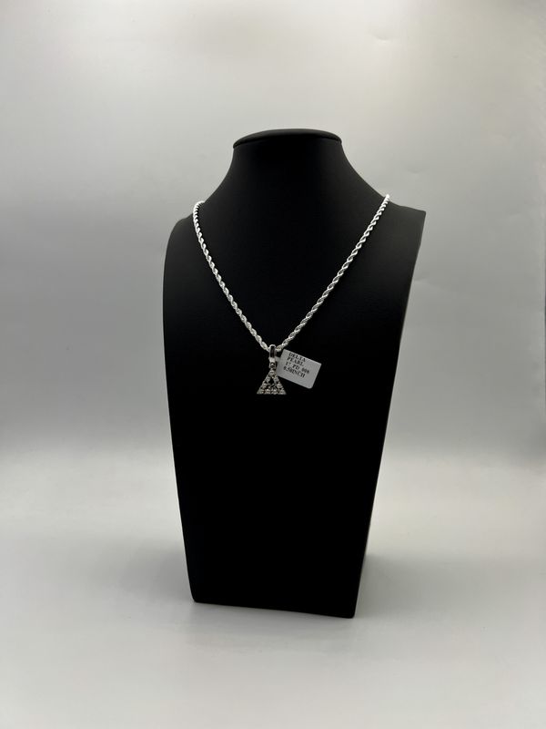 Delta Pyramid Pendant
