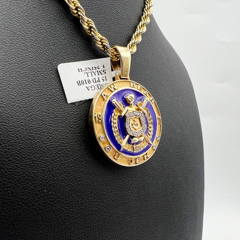 Omega Anniversary Pendant - Small
