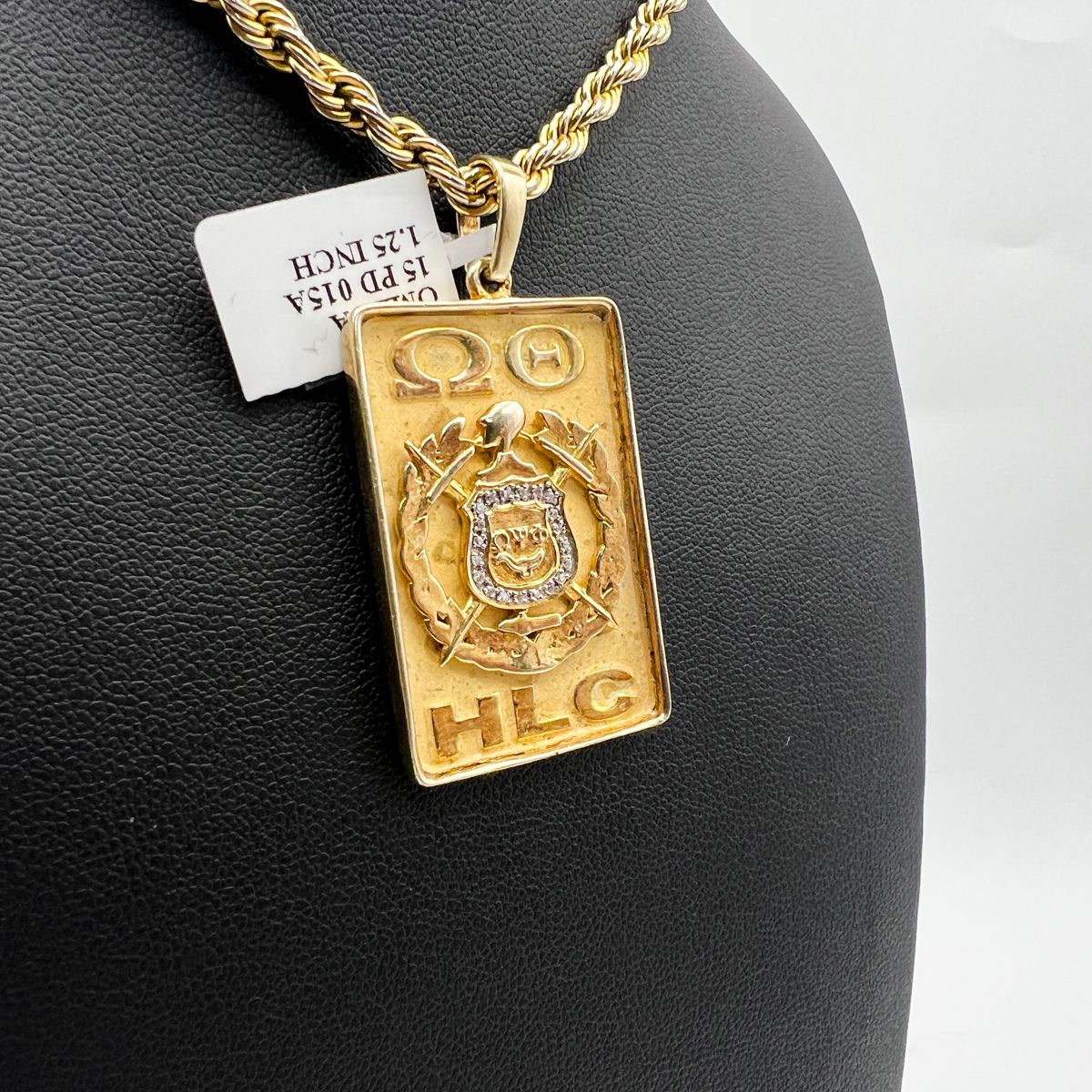 Omega Shield Dog Tag