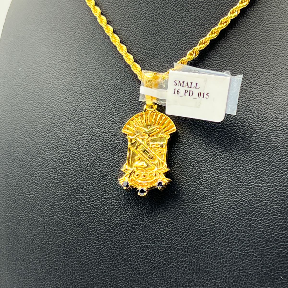Sigma Shield Pendant - Small
