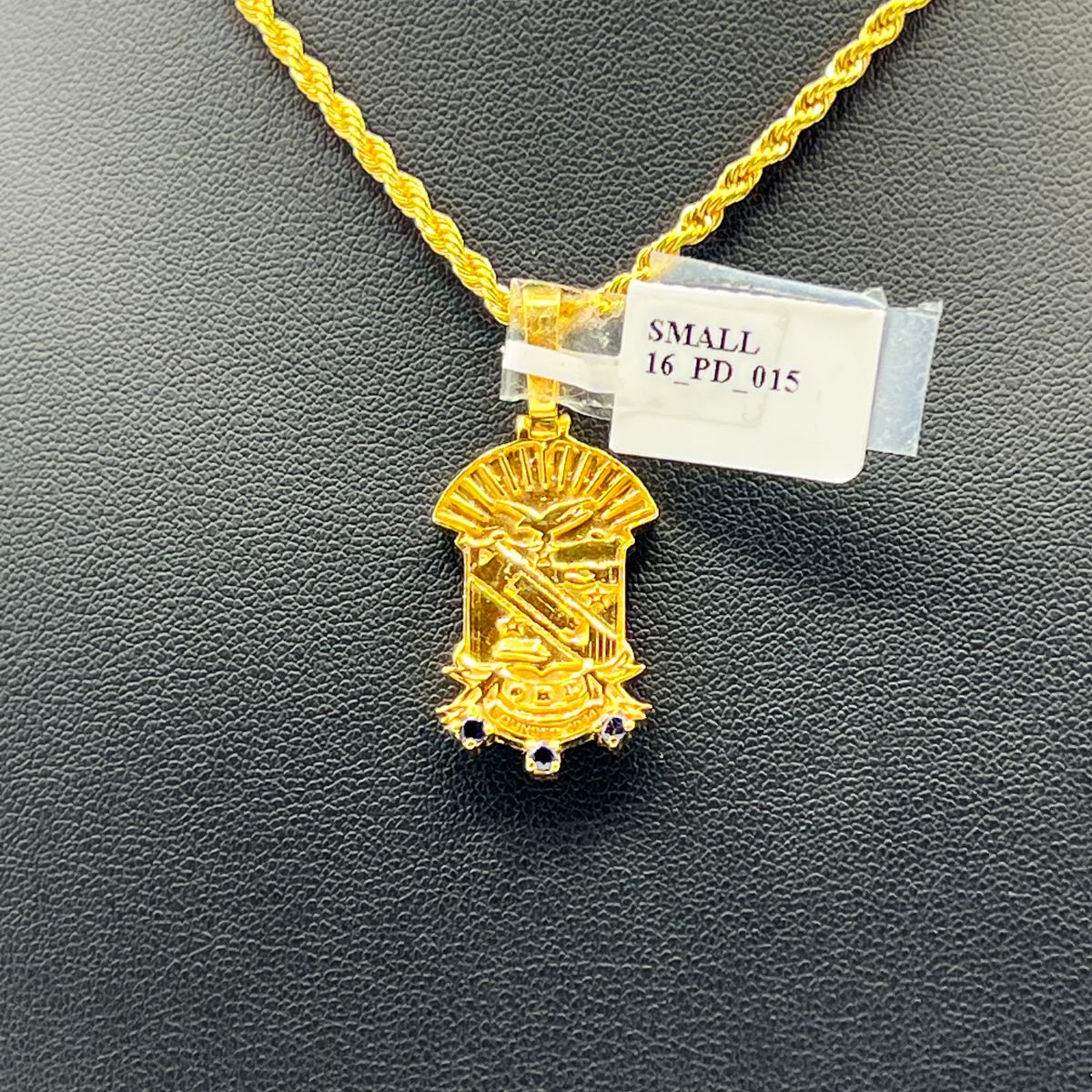 Sigma Shield Pendant - Small