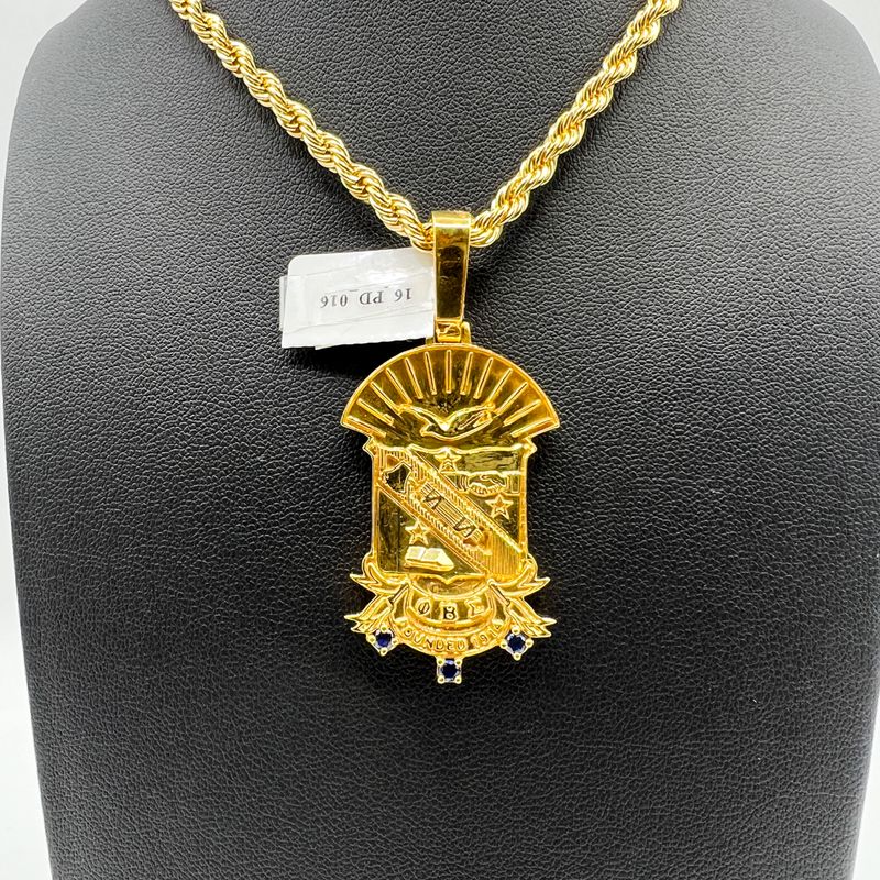 Sigma Shield Pendant - Large