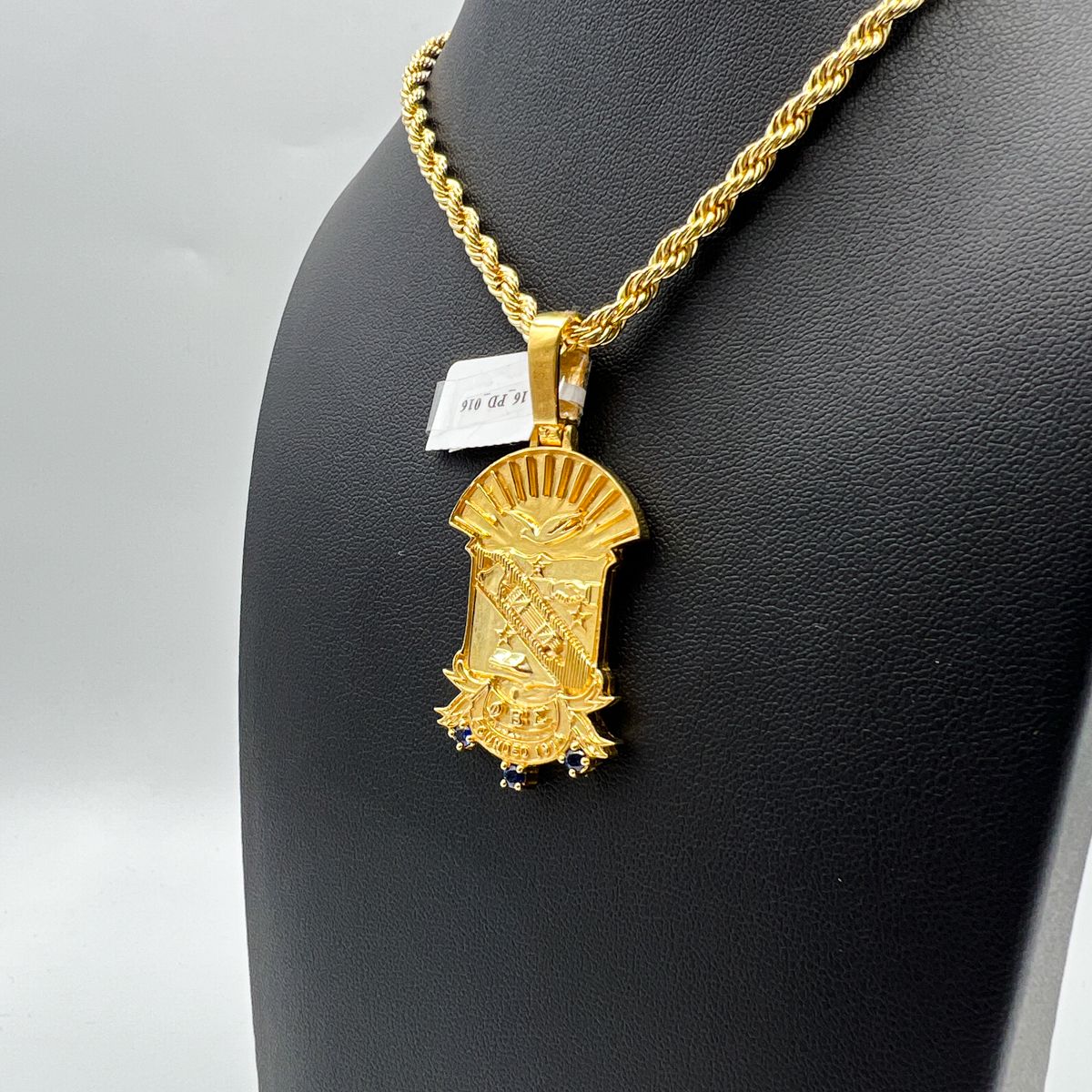 Sigma Shield Pendant - Large