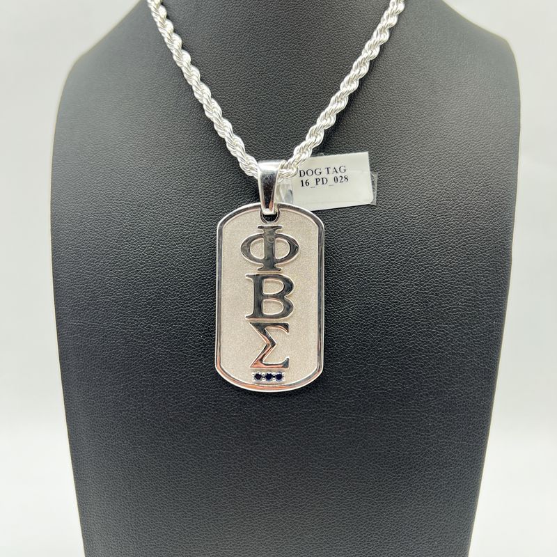 ΦΒΣ Dog Tag - Large