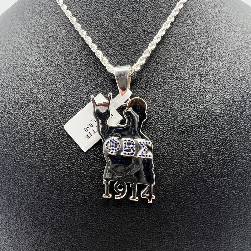 ΦΒΣ Silhouette Pendant