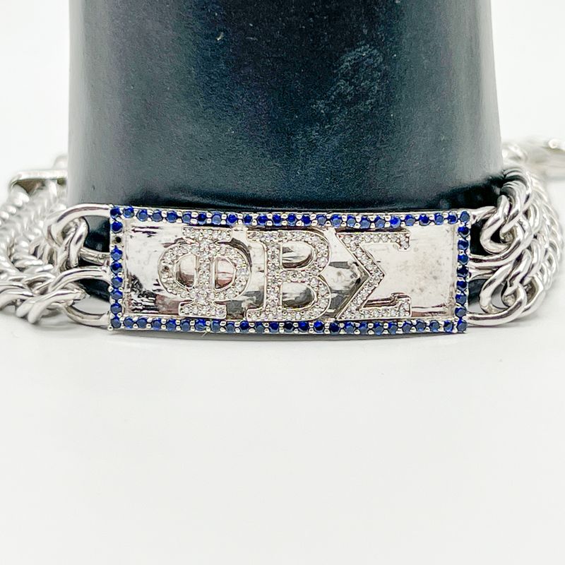 ΦΒΣ Double Chain Bracelet