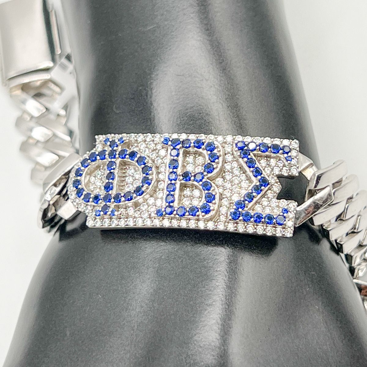 ΦΒΣ Symbol Bracelet w/ Stone Backgound