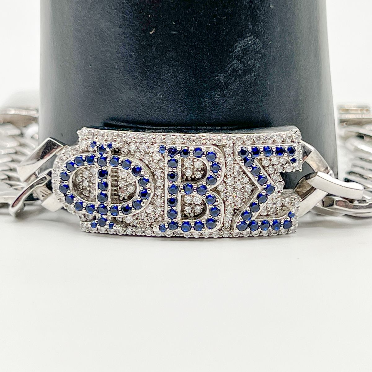 ΦΒΣ Symbol Bracelet w/ Stone Backgound