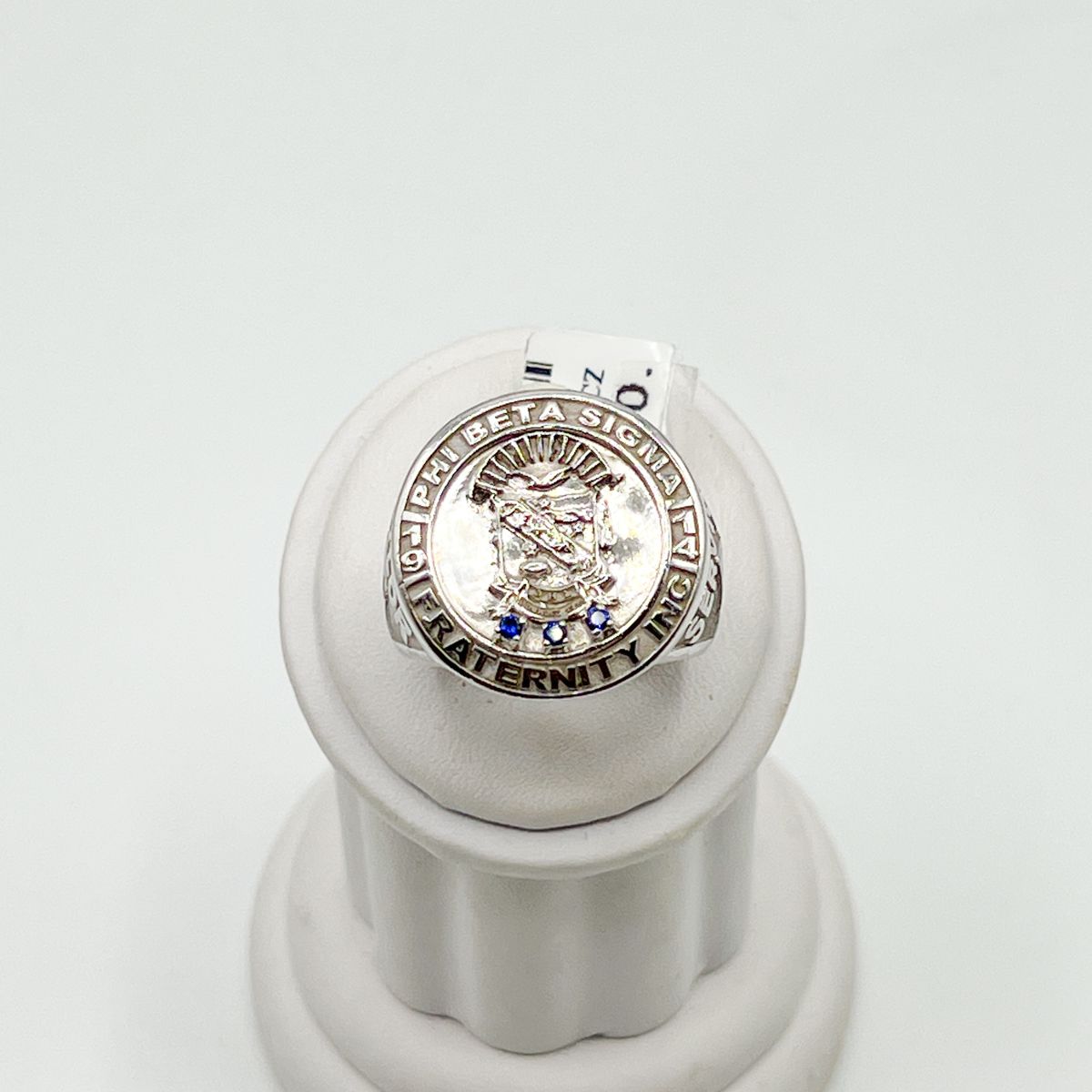 Sigma Round Shield Ring