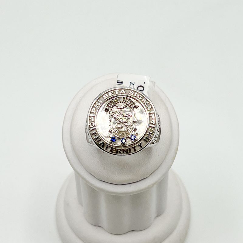 Sigma Round Shield Ring