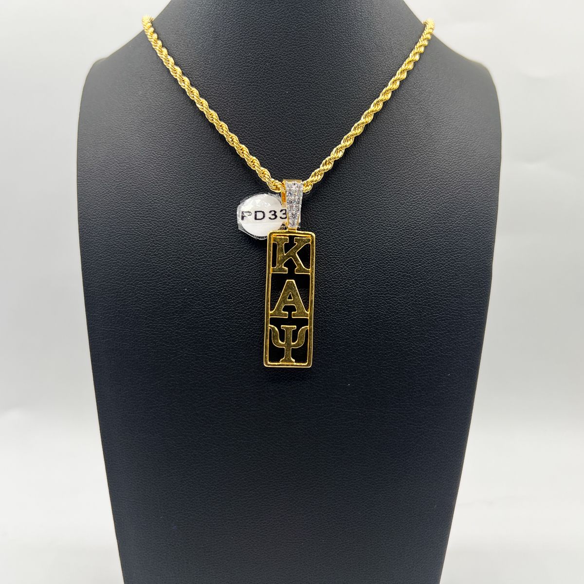Kappa Vertical White ΚΑΨ Pendant