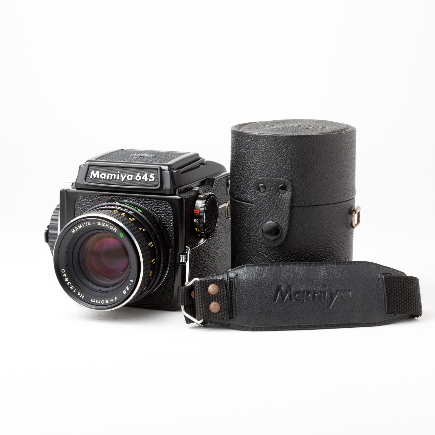 Mamiya M645 KIT w/ 80mm f/2.8, 55mm f/2.8 lenses