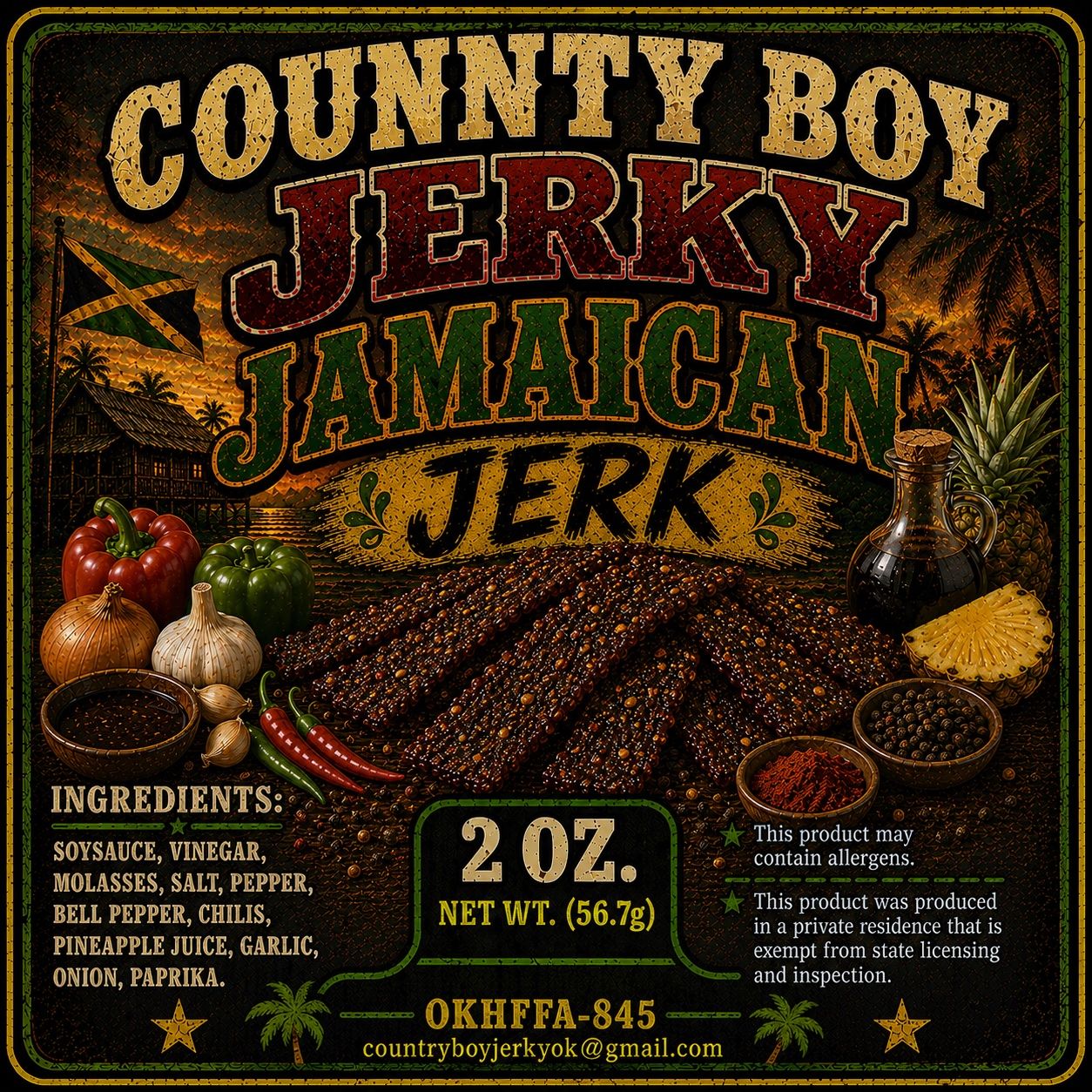 Jamaican Jerk 2oz