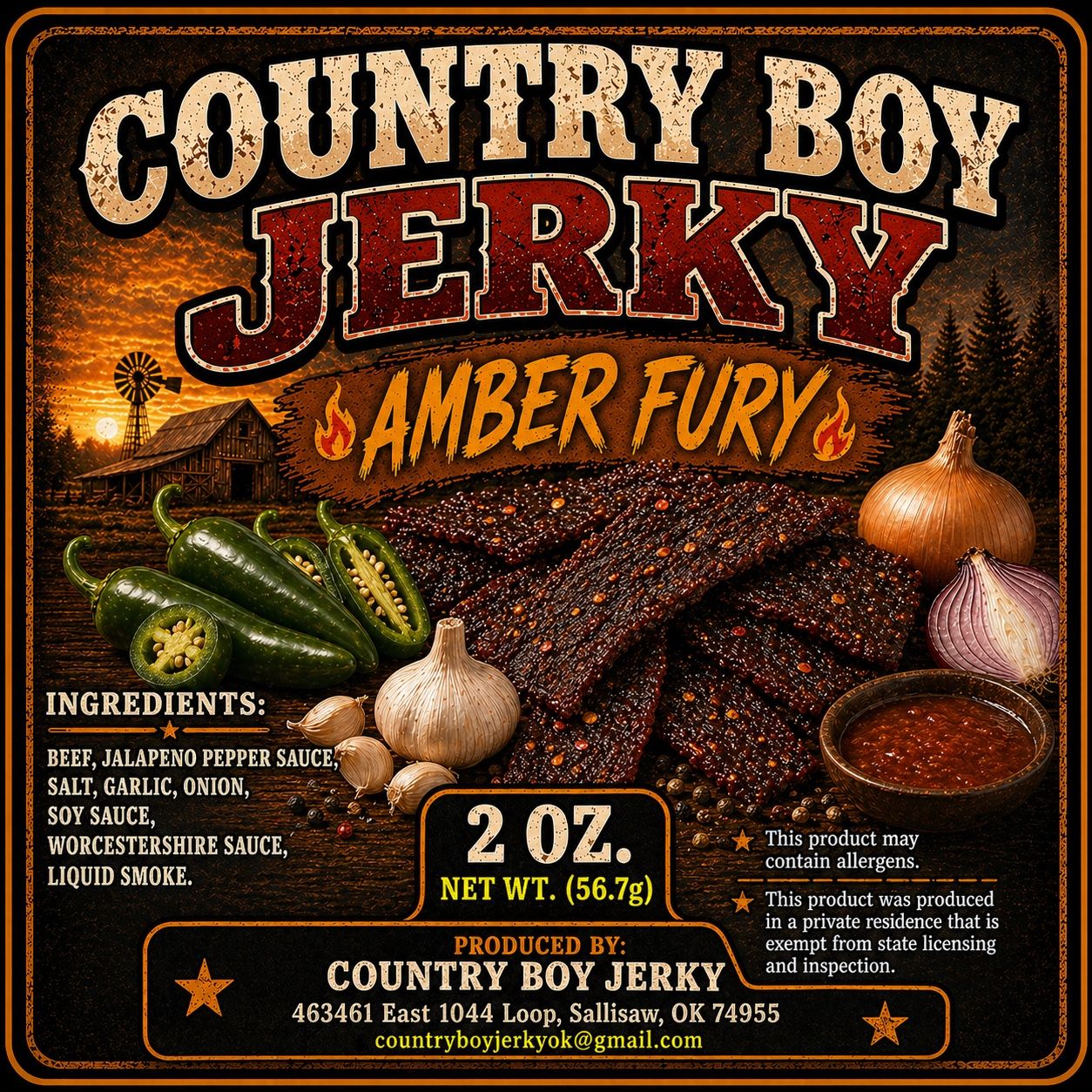 Amber Fury 2oz