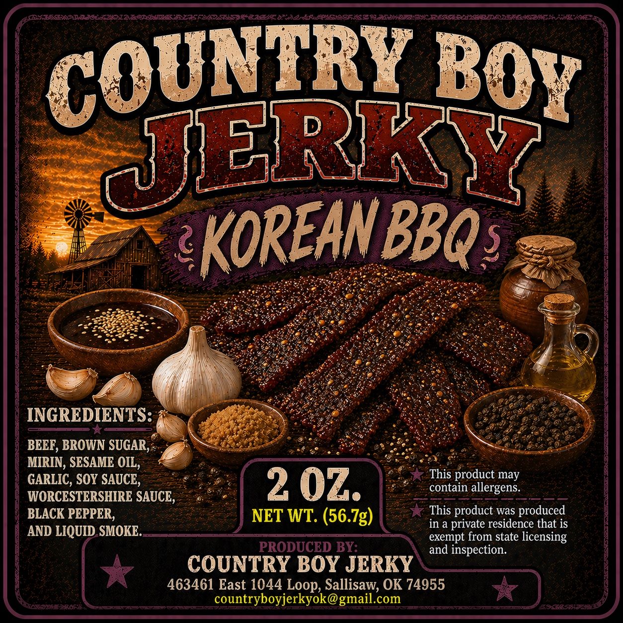 Korean BBQ 4oz