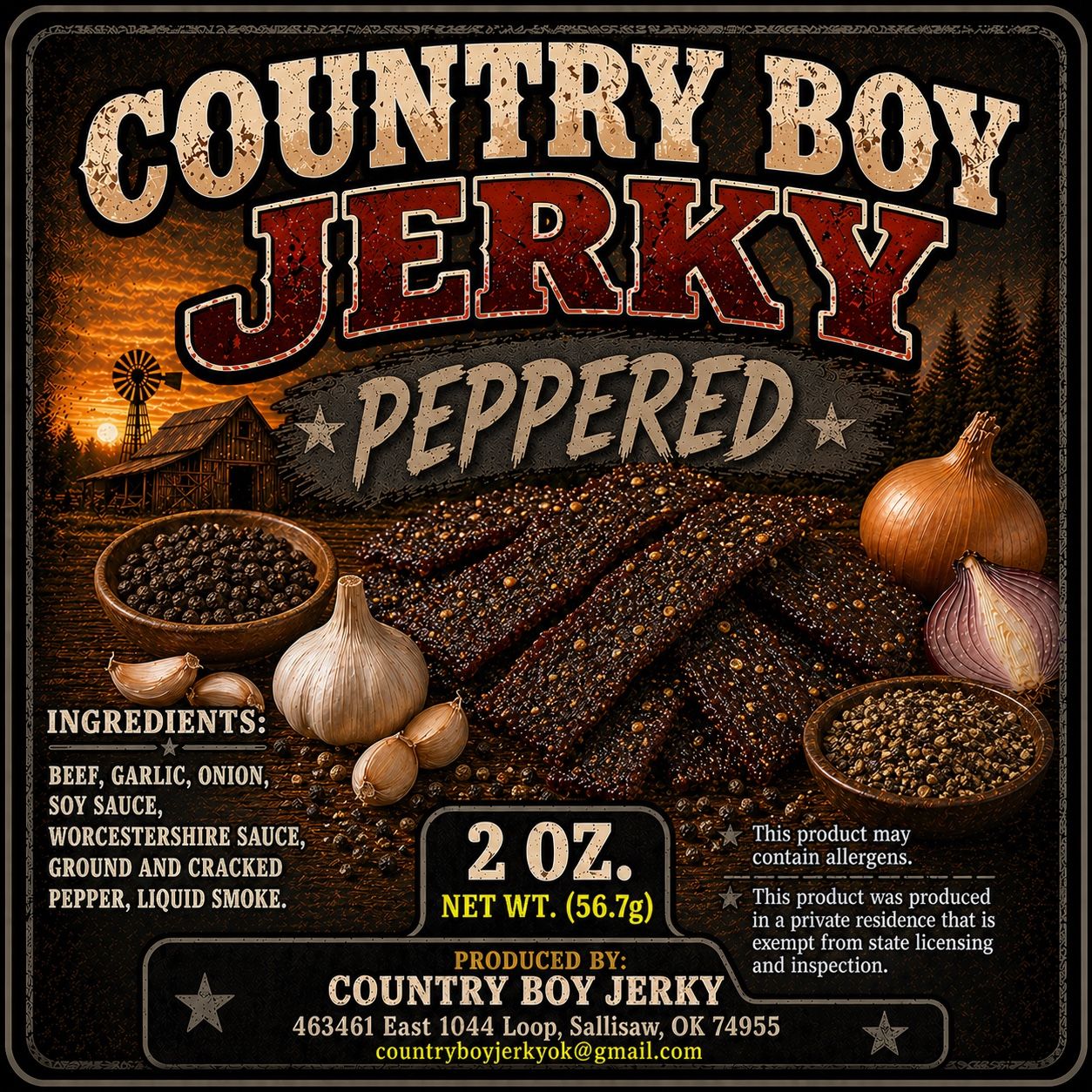 Peppered 2oz