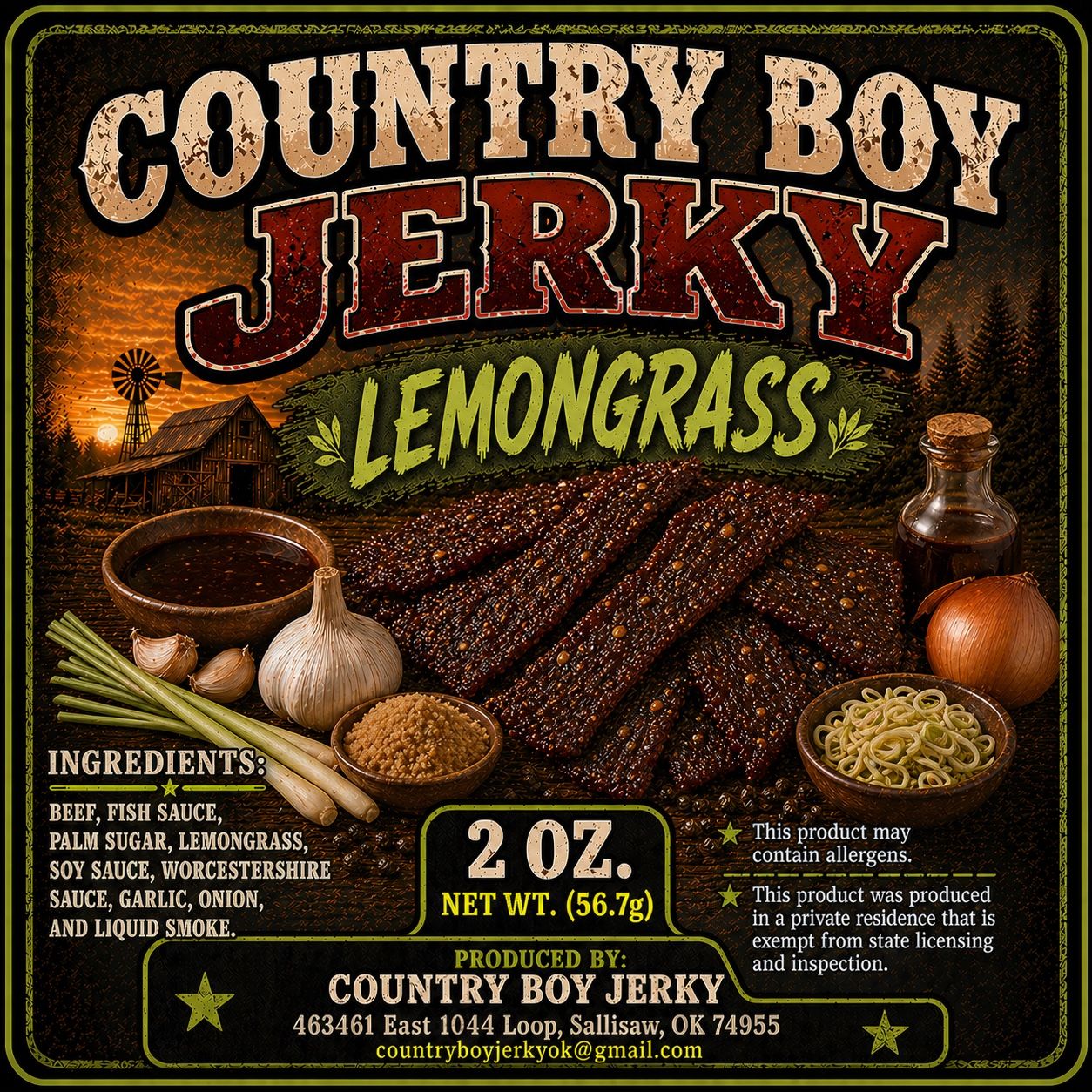 Lemongrass 2oz