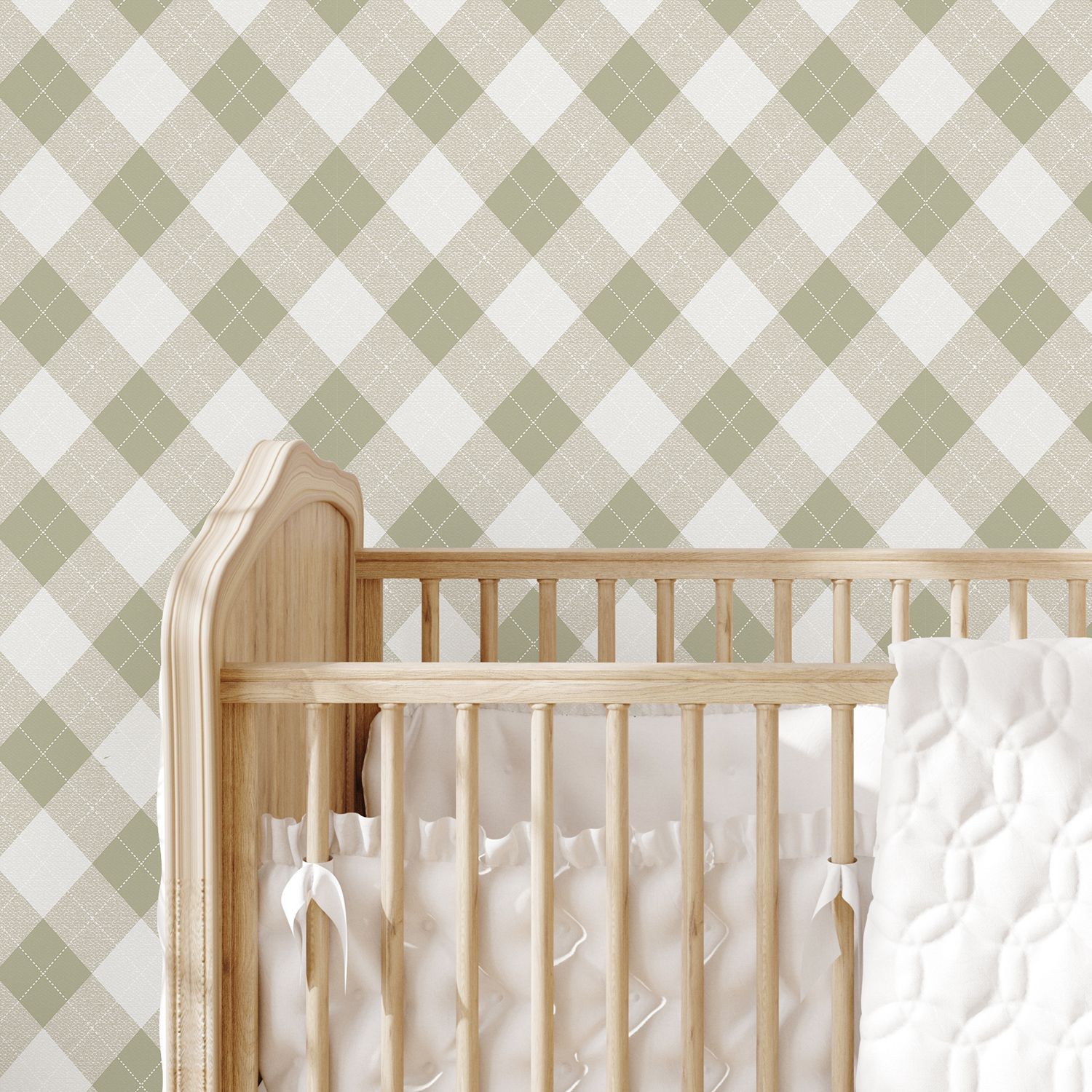 Argyle (Colour Options) Removable Wallpaper