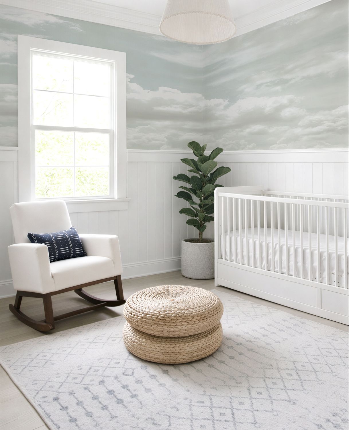 Wandering Clouds Removable Wallpaper Mural