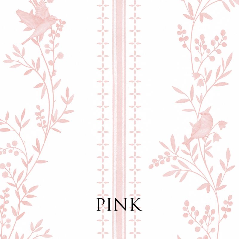 Bluebird Harmony Removable Wallpaper (colour options)