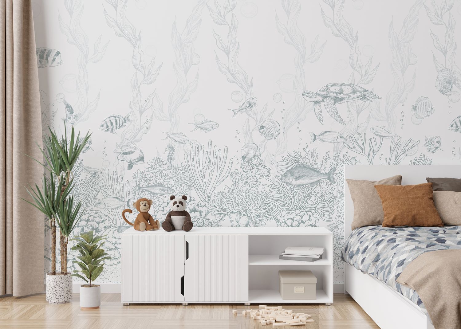 Under the Sea Removable Wallpaper Mural