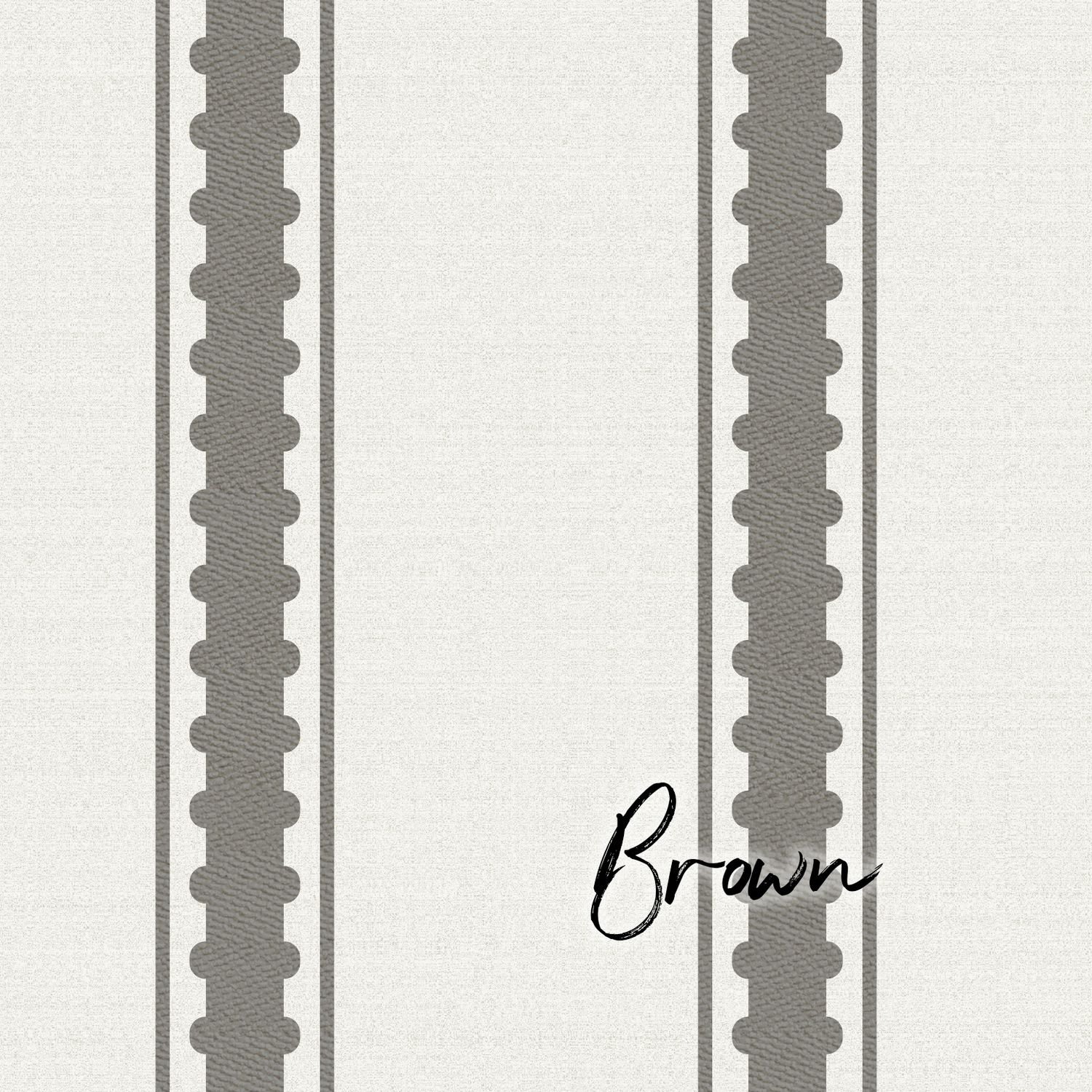 French Linen Stripes Removable Wallpaper