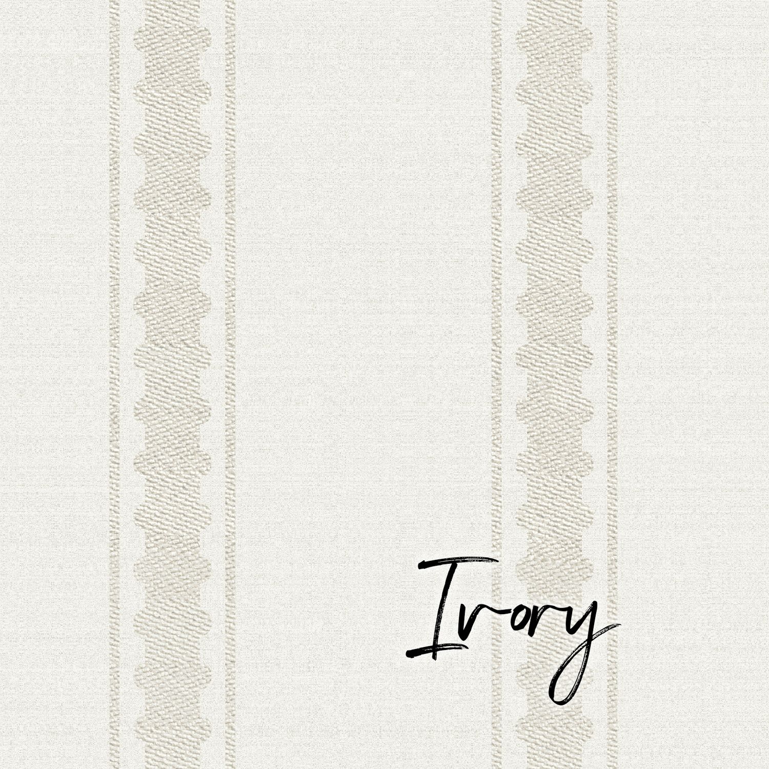 French Linen Stripes Removable Wallpaper