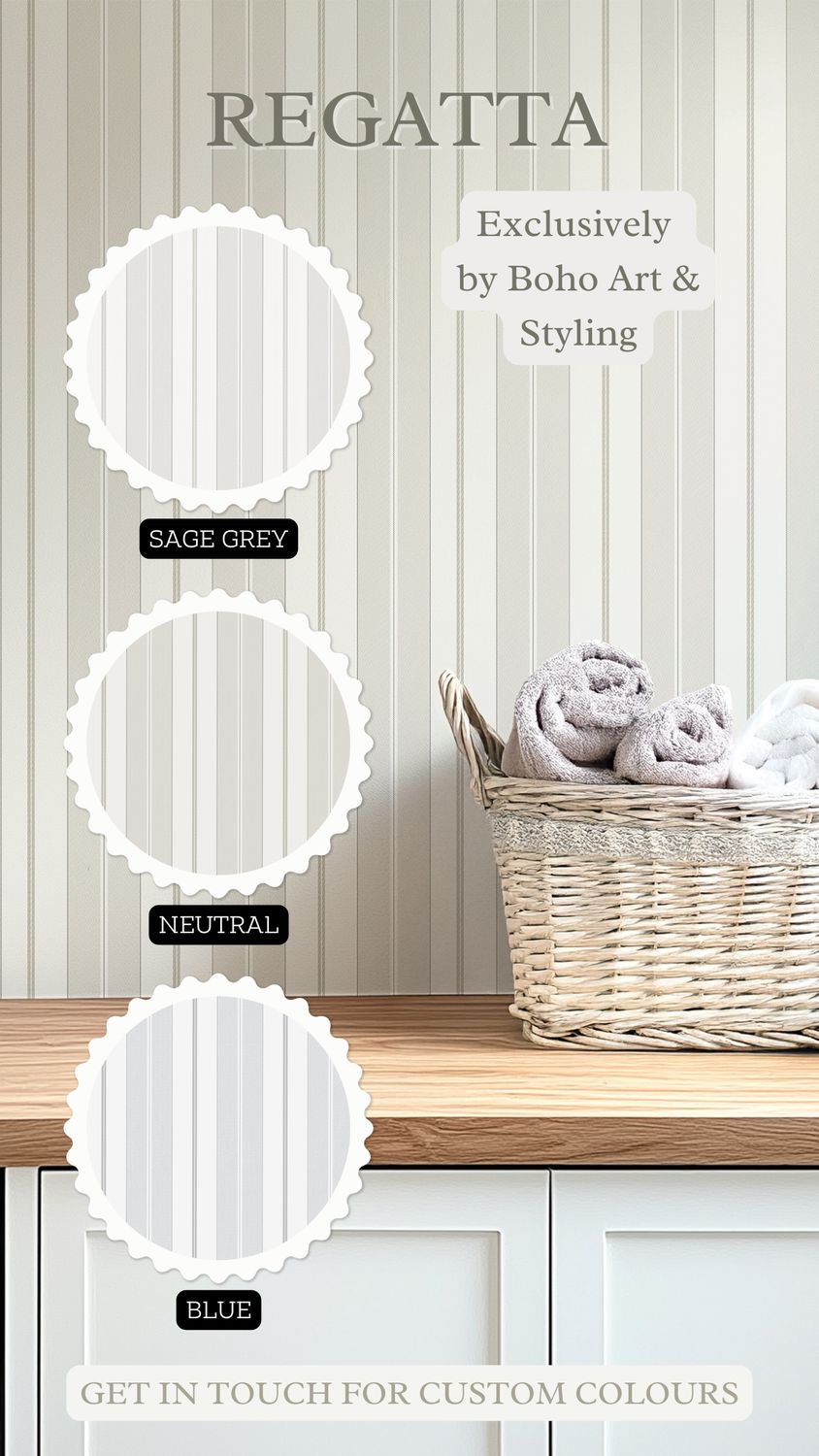 Regatta Removable Wallpaper (Colour options)