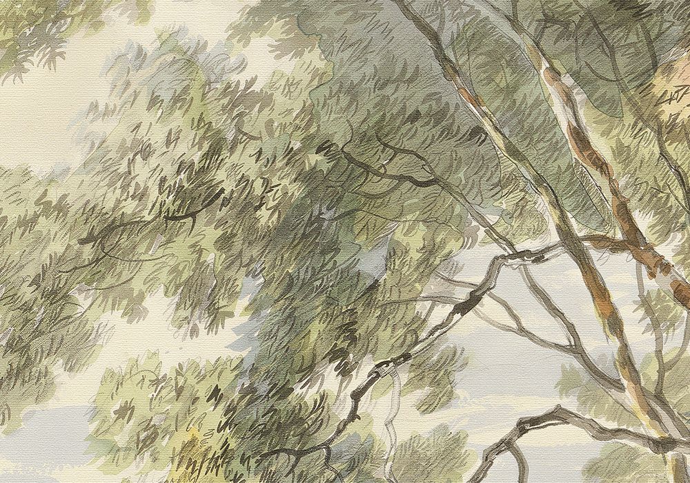 Vintage Countryside Removable Wallpaper Mural