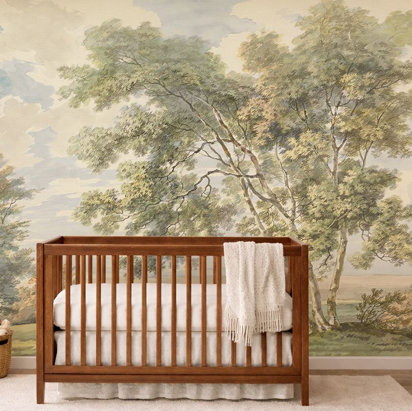 Vintage Countryside Removable Wallpaper Mural
