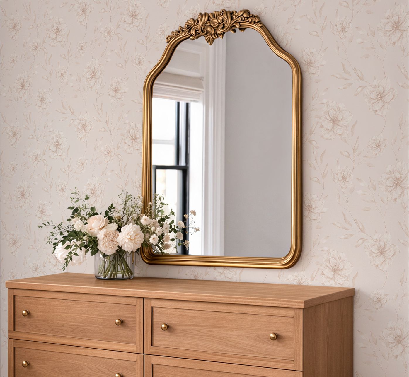 English Poppies Removable Wallpaper