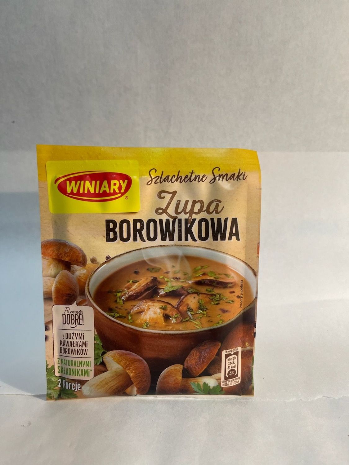 Winiary. Zupa Borowikowa