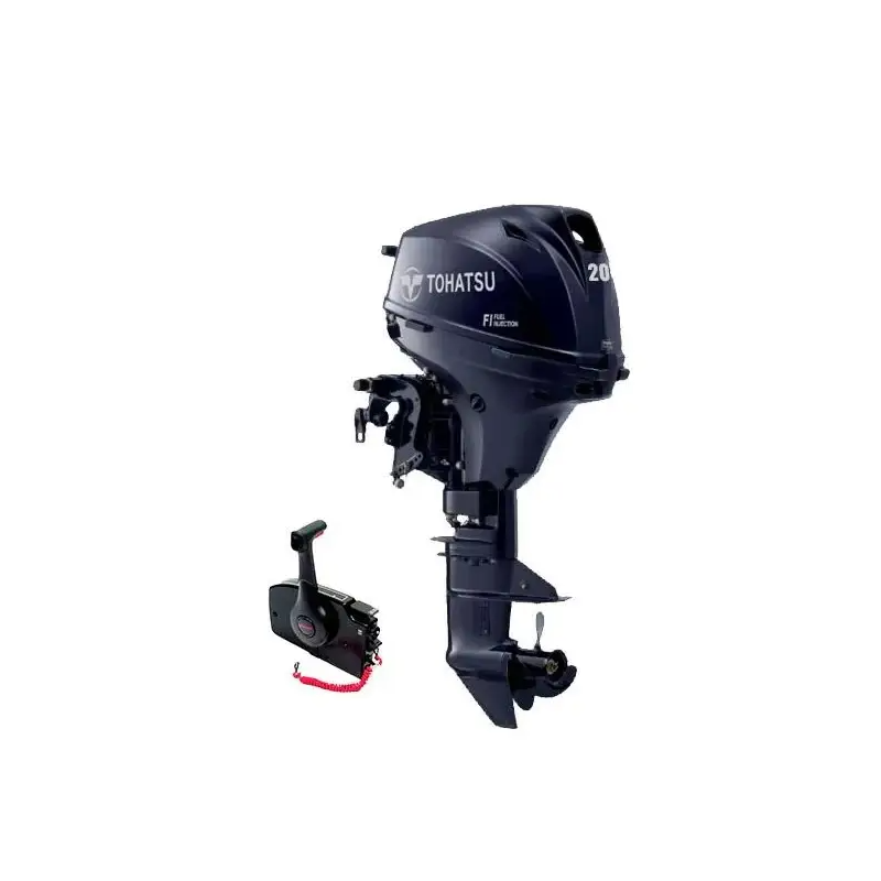 Moteur thermique TOHATSU 20 CV - 4T - commande à distance - arbre long