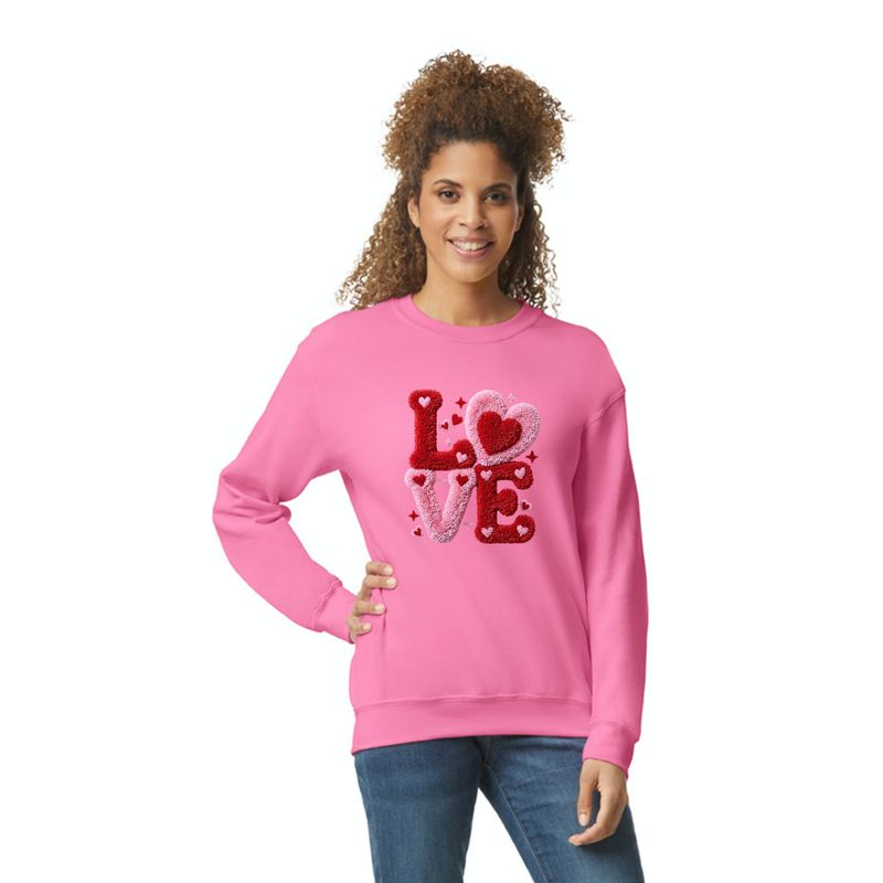 Love Chenille Valentine Sweatshirt