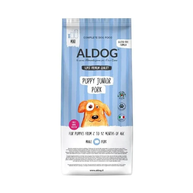 AL DOG SUPER PREMIUM MINI PUPPY AL MAIALE AL DOG SUPER PREMIUM MINI PUPPY AL MAIALE