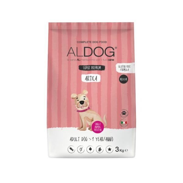 AL DOG SUPER PREMIUM MEDIUM LARGE ADULT AL SALMONE ( ARTICA ) AL DOG SUPER PREMIUM MEDIUM LARGE ADULT AL SALMONE ( ARTICA )