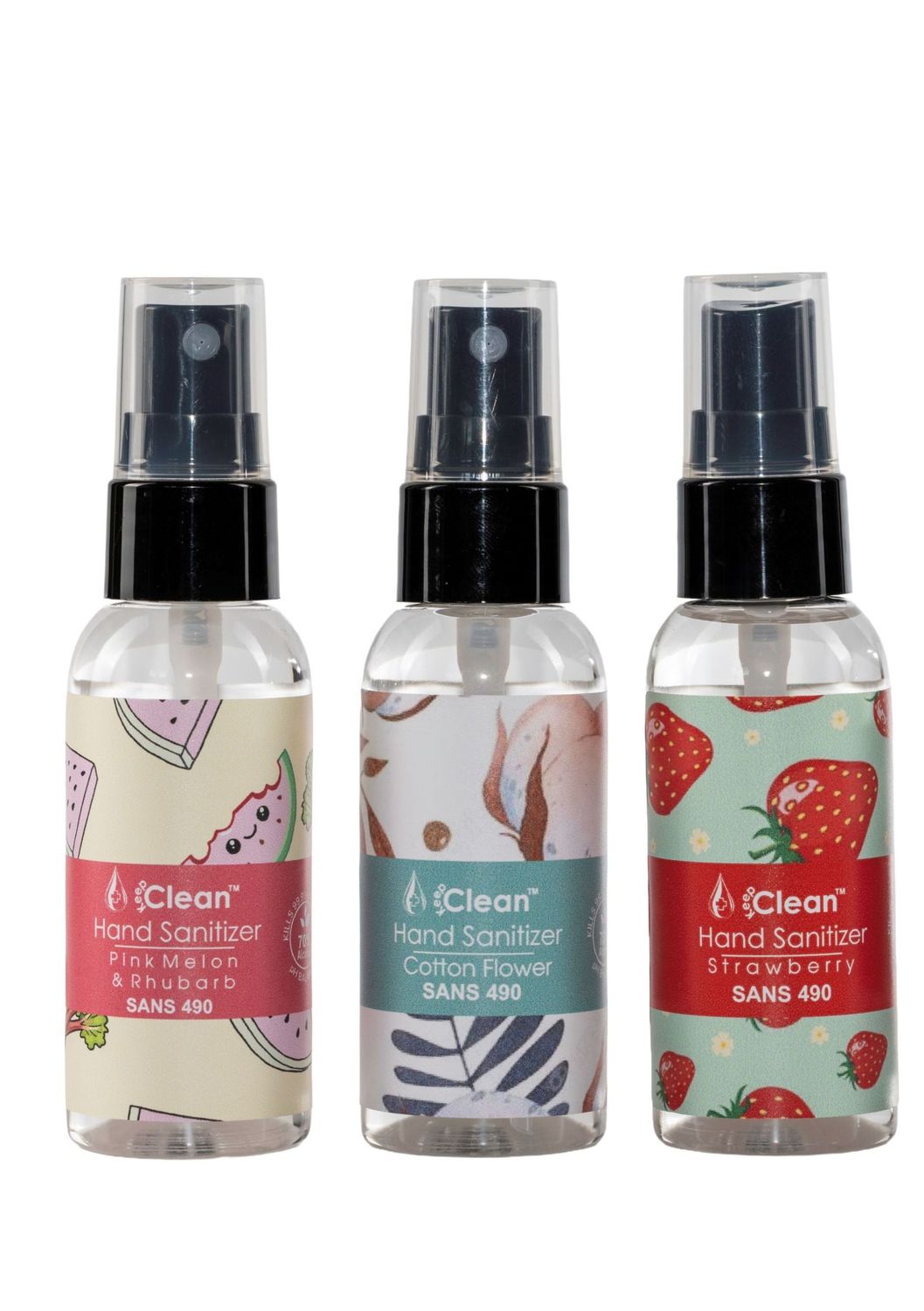 Hand Sanitizers Pack x3 Hand Sanitizers Pack x3