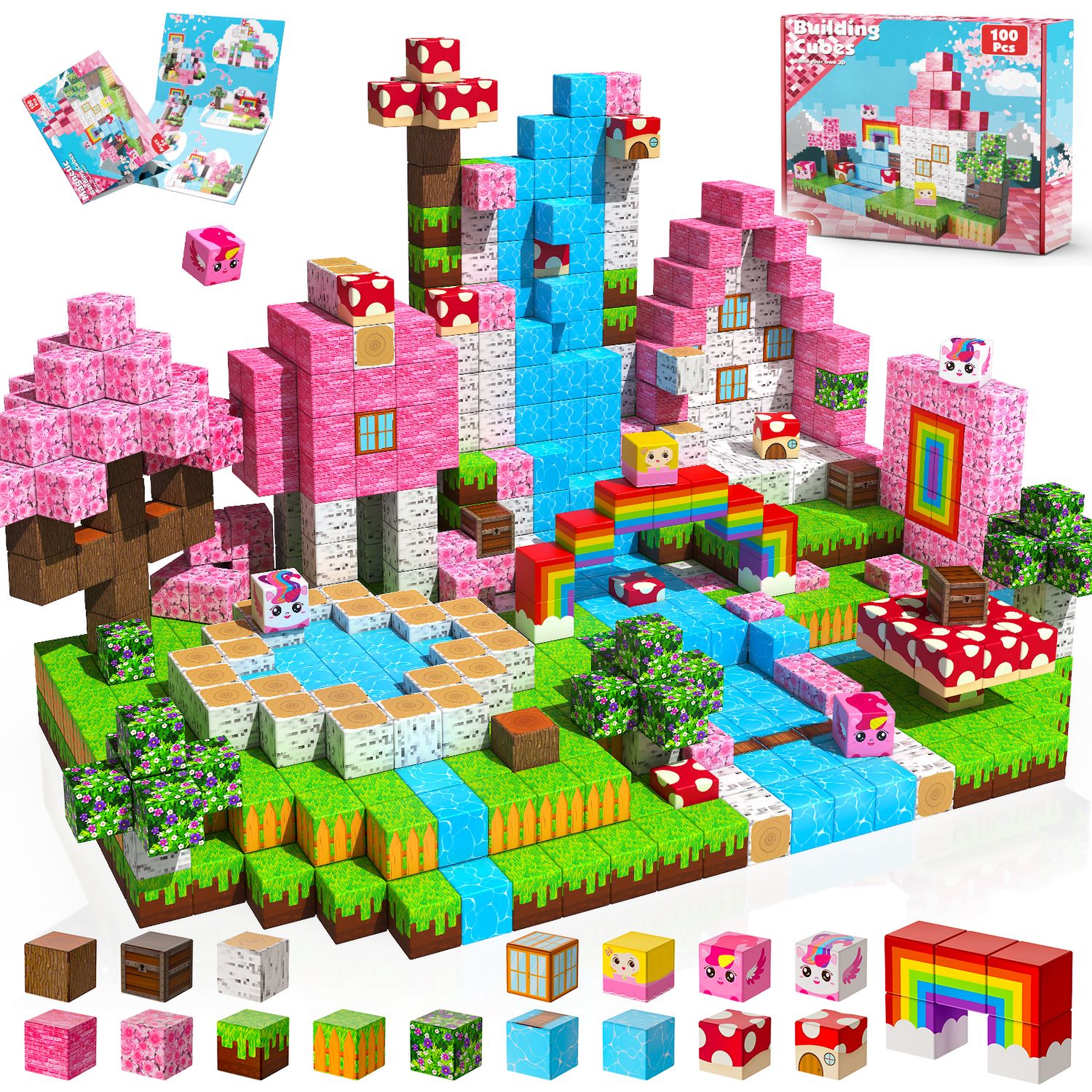 Recalled Goody King Magnetic Building Cubes