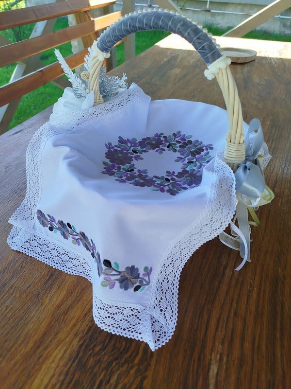 Рушник пасхальний вишиваний "ВЕЛИКОДНИЙ" (Арт. 03796)