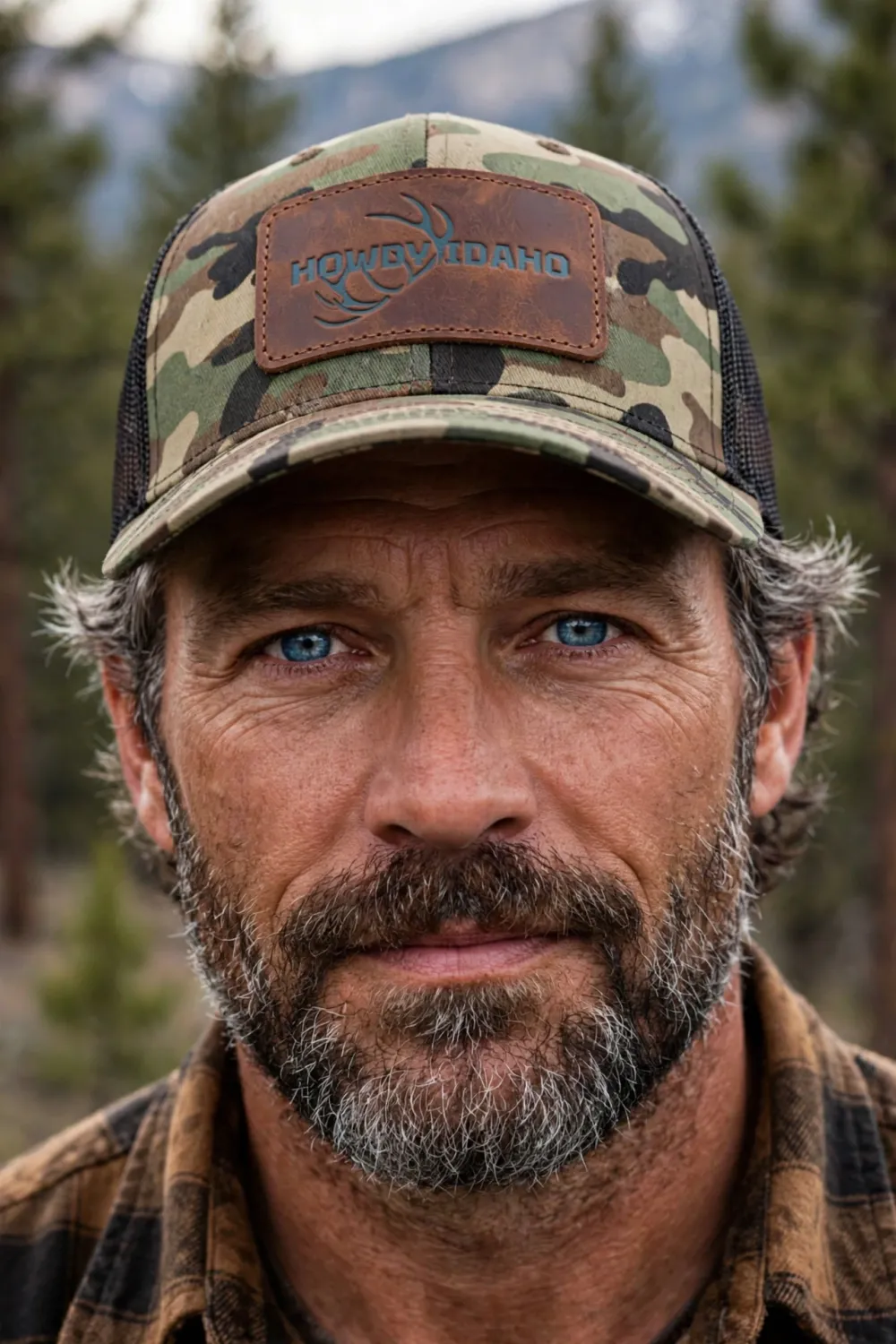 Trucker Hat - Camo - OG Logo - Patch - Center