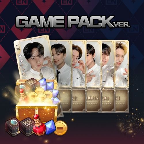 ENHYPEN MD [ENHYPEN WORLD COUPON CARD COLLECTION] (AFTER CLASS GAMEPACK ver.)
