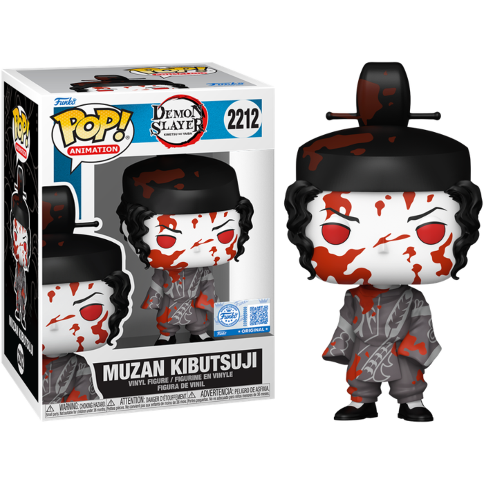 Pre-Order: Demon Slayer - Muzan Kibutsuji (Bloody) Pop! Vinyl Figure